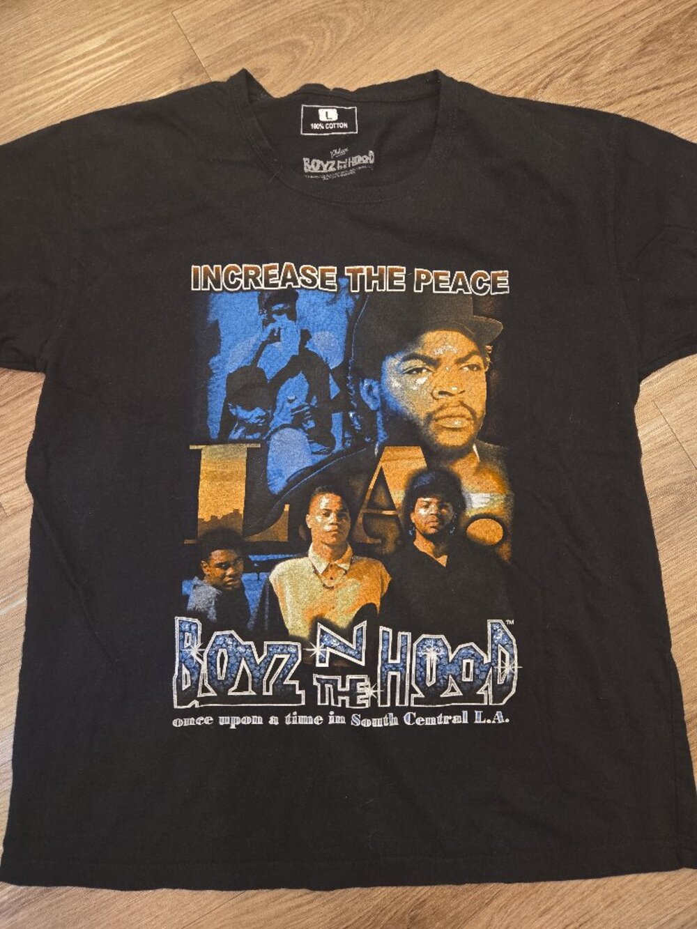 Boyz N The Hood 2020 Graphic Print T-Shirt Increase the Peace
